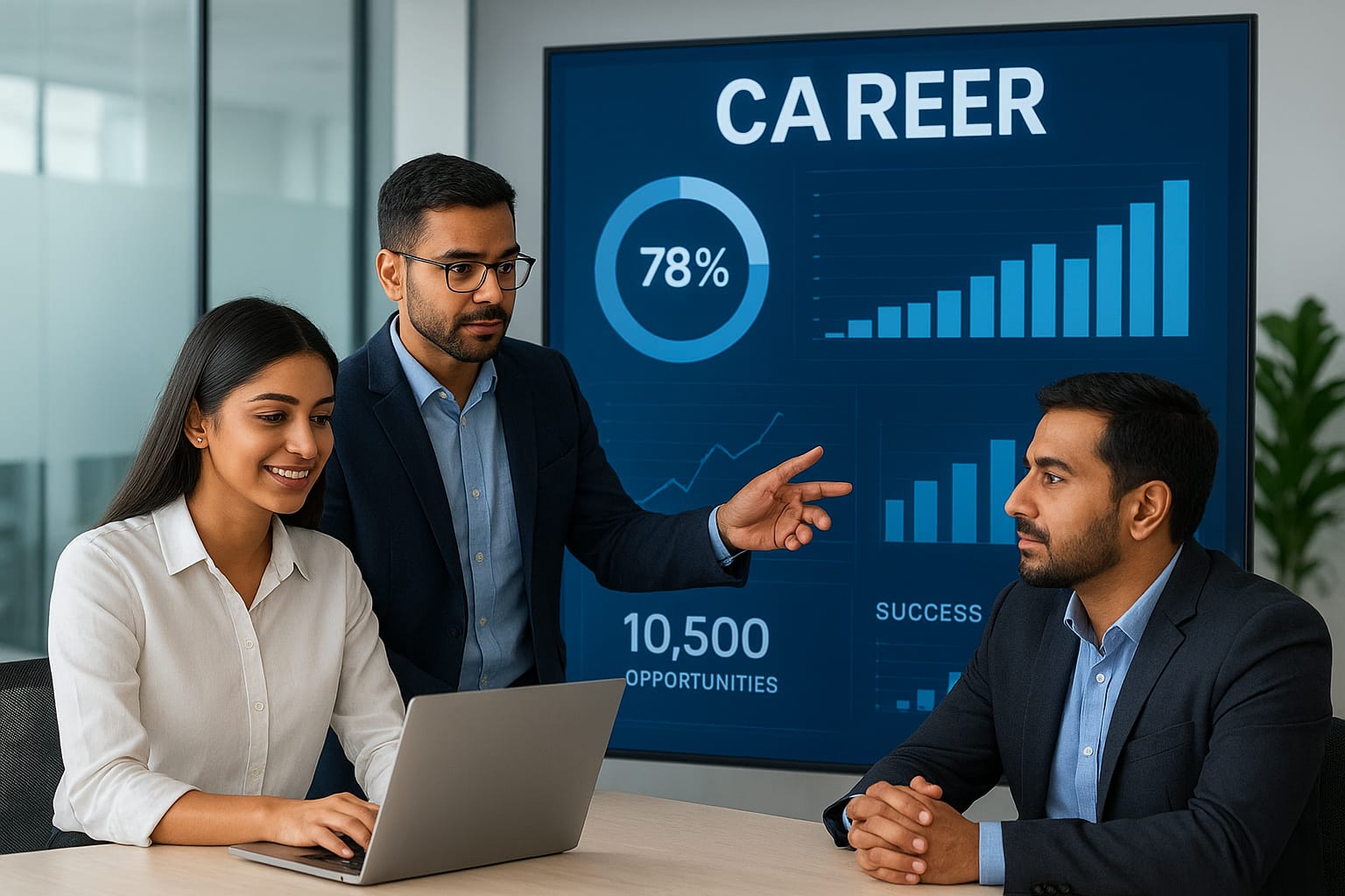 Career guidance meeting